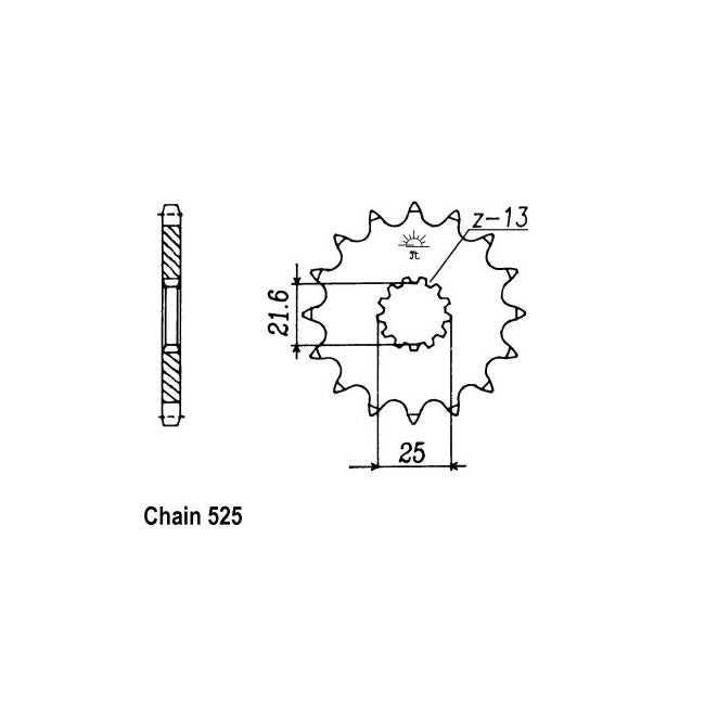 JT Front Sprocket 520.15 SPROCKETS TRANSMISSION Jt Sprockets