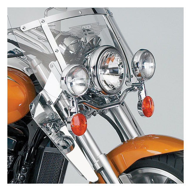 Nc Spot Light Bar Chrome Spotlights Mounting Bars National Cycle