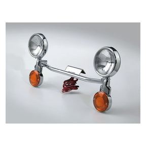Nc Spot Light Bar Chrome Spotlights Mounting Bars National Cycle