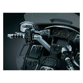 Kuryakyn, Handlebar top covers chrome HANDLEBAR TOP CLAMPS Kuryakyn
