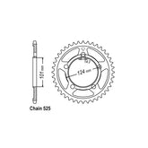 JT Rear Sprocket 898.38 SPROCKETS REAR WHEEL Jt Sprockets