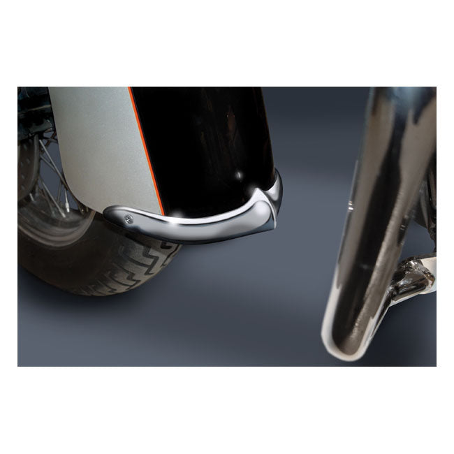 Nc Cast Front Fender Tip Set Chrome Fender Tips National Cycle