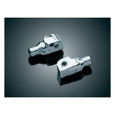 Kuryakyn, Footpeg adapter tapered chrome FOOTPEGS MOUNTS Kuryakyn