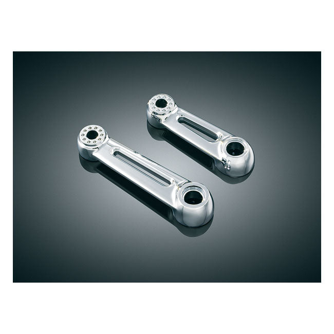 Kuryakyn, Short ergo arm, 4-1/2" chrome FOOTPEGS Kuryakyn