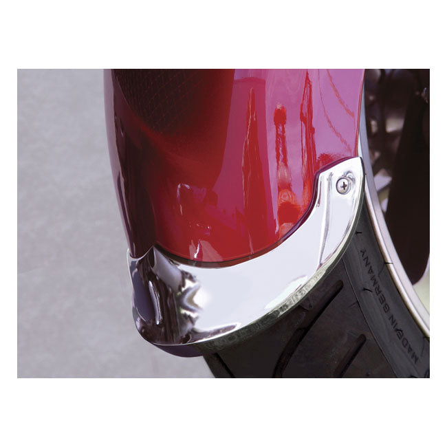 Nc Cast Front Fender Tip Set Chrome Fender Tips National Cycle