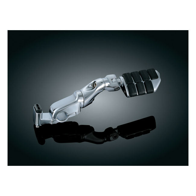 Kuryakyn, Ergo II cruise mounts with mini arms, chrome FOOTPEGS Kuryakyn