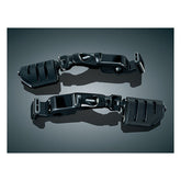 Kuryakyn, Ergo II cruise mounts with mini arms, gloss black FOOTPEGS Kuryakyn
