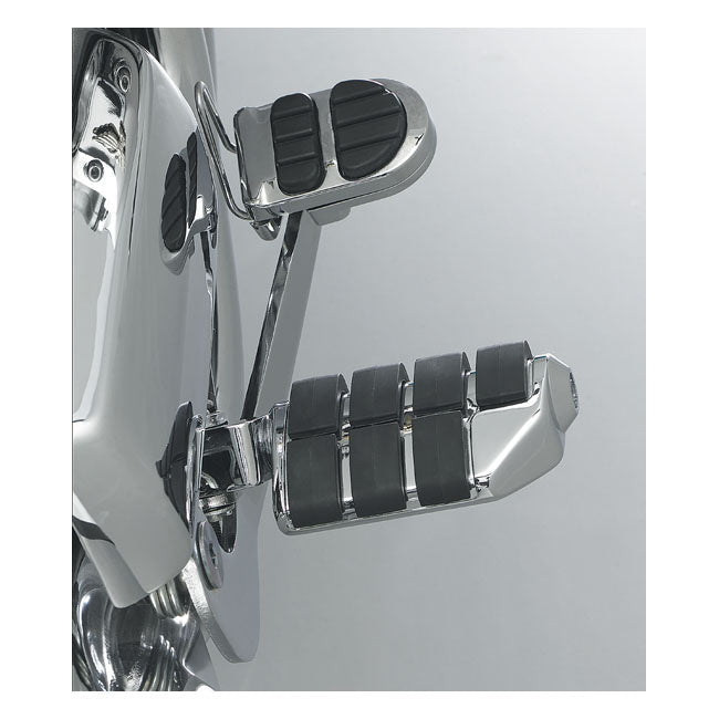 Kuryakyn, ISO-brake pedal pad chrome BRAKE PEDAL COVERS Kuryakyn