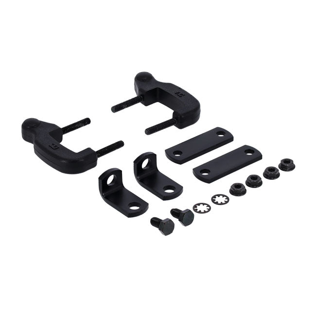 Nc Clamps For Non Tubular Bar Windshield Mount Kits National Cycle