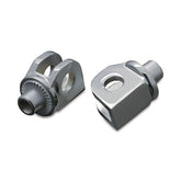Kuryakyn, Footpeg adapter splined chrome FOOTPEGS MOUNTS Kuryakyn