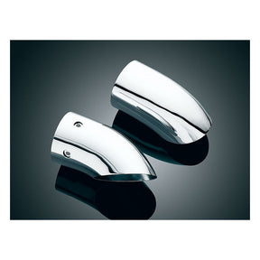 Kuryakyn, Turn down exhaust extensions chrome EXHAUST END CAPS Kuryakyn