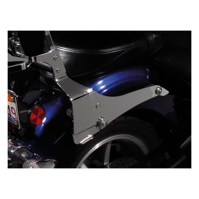 Nc Paladinr Quickset Mount Kit, Chrome Backrests Mount Kits National Cycle