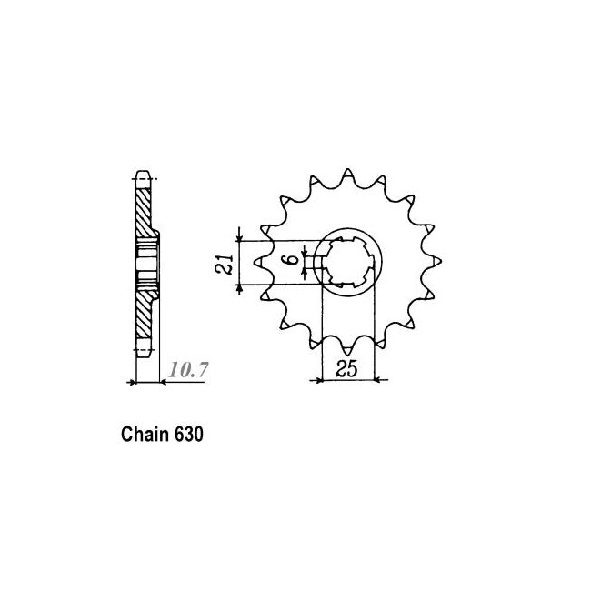 JT Front Sprocket 331.15 SPROCKETS TRANSMISSION Jt Sprockets