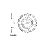 JT Rear Sprocket 333.38 SPROCKETS REAR WHEEL Jt Sprockets