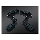 Kuryakyn, Ergo III cruise mounts with trident dually ISO peg FOOTPEGS Kuryakyn