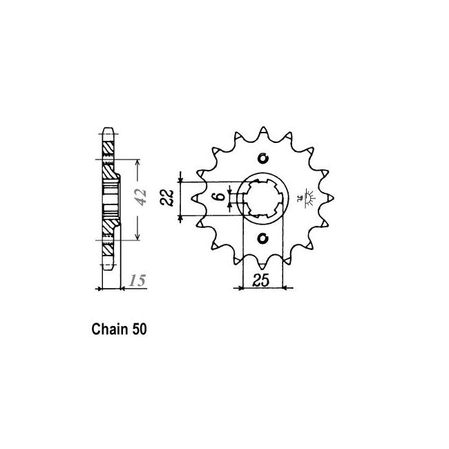 JT Front Sprocket 292.16 SPROCKETS TRANSMISSION Jt Sprockets