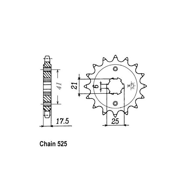 JT Front Sprocket 294.15 SPROCKETS TRANSMISSION Jt Sprockets