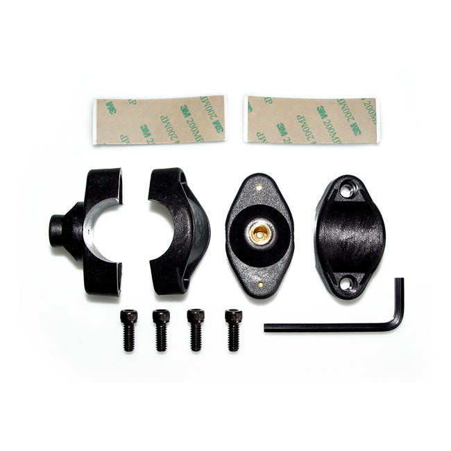 National Cycle 1"/25mm Quickset Handlebar Mount Hardware Kit Windshields Misc National Cycle