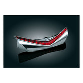 Kuryakyn, LED rear fender tip chrome, red lens FENDER TIPS Kuryakyn