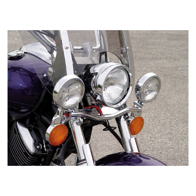Nc Spot Light Bar Chrome Spotlights Mounting Bars National Cycle