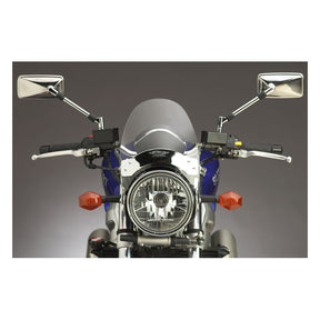 National Cycle Flyscreenr Ls Light Tint, Chrome Windshield National Cycle