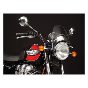 National Cycle Flyscreenr Ls Light Tint, Chrome Windshield National Cycle