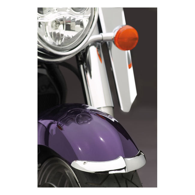 Nc Cast Front Fender Tip Set Chrome Fender Tips National Cycle