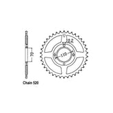JT Rear Sprocket 247.35 SPROCKETS REAR WHEEL Jt Sprockets