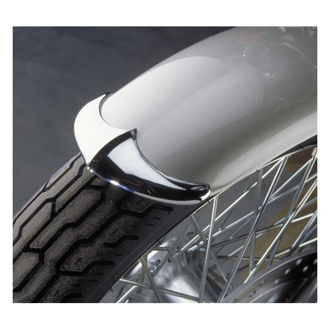 Nc Cast Front Fender Tip Chrome Fender Tips National Cycle