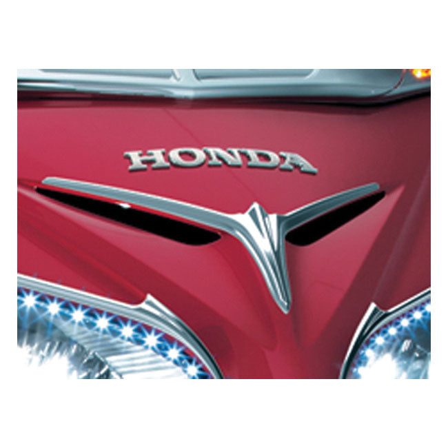 Kuryakyn, Eybrow accents for upper fairing vent chrome SADDLEBAGS TRIMS Kuryakyn