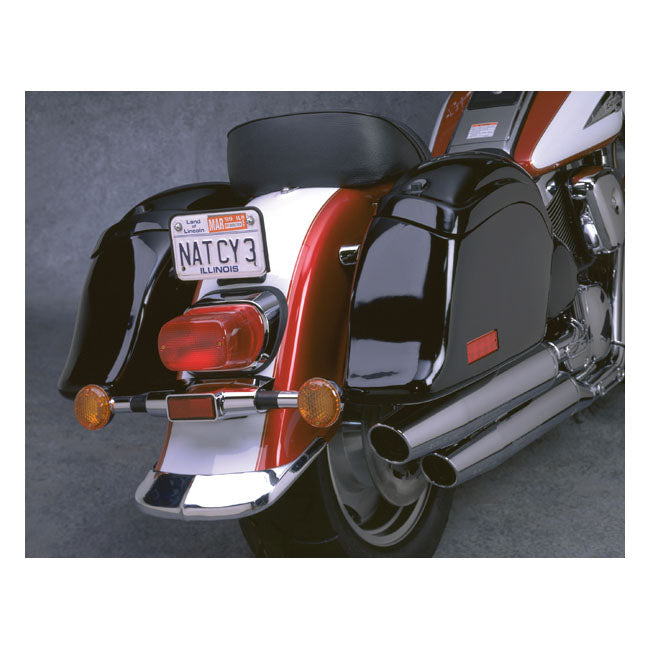 Nc Cast Rear Fender Tip Chrome Fender Tips National Cycle