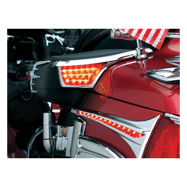 Kuryakyn, LED passenger armrest trim ARMRESTS Kuryakyn