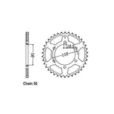 JT Rear Sprocket 850.33 SPROCKETS REAR WHEEL Jt Sprockets