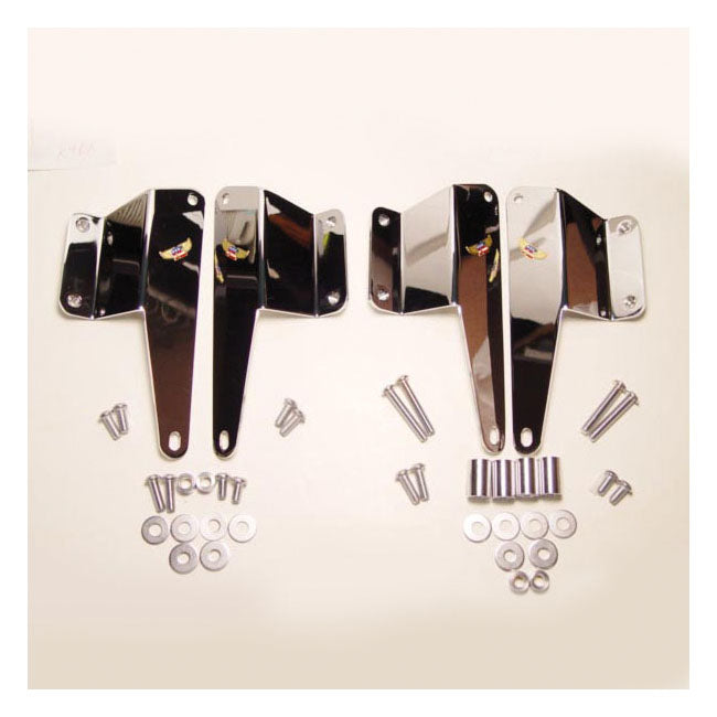 Nc Heavy Duty T Mount Kit, Covered Forks Windshield Mount Kits National Cycle