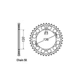 JT Rear Sprocket 862.45 SPROCKETS REAR WHEEL Jt Sprockets