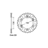 JT Rear Sprocket 1791.43 SPROCKETS REAR WHEEL Jt Sprockets
