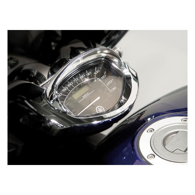 Nc Cast Speedometer Visor Chrome Speedometer Trims National Cycle