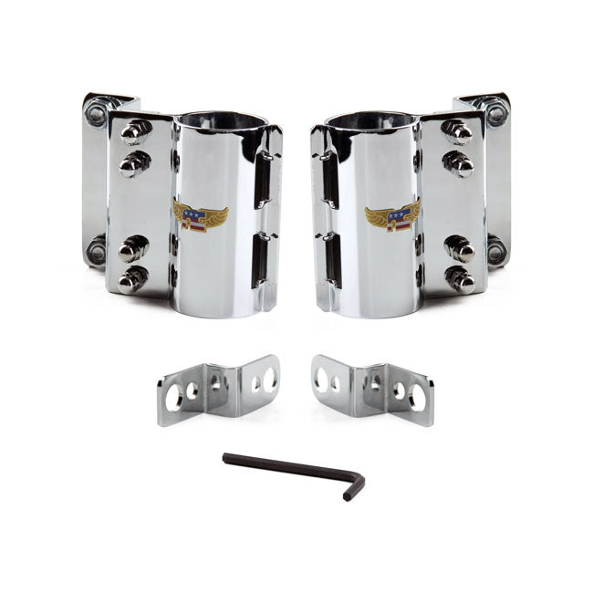 Nc Heavy Duty T Mount Kit, Straight Forks Windshield Mount Kits National Cycle