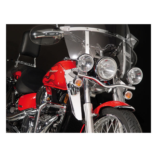Nc Spot Light Bar Chrome Spotlights Mounting Bars National Cycle