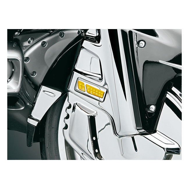 Kuryakyn, LED front reflector conversion chrome REFLECTORS Kuryakyn