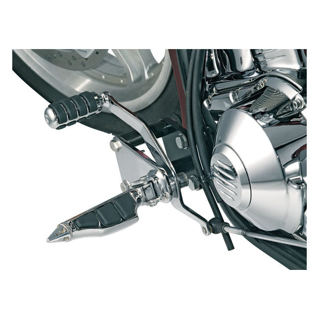 Kuryakyn, Round shift peg covers chrome Shifter Peg Kuryakyn