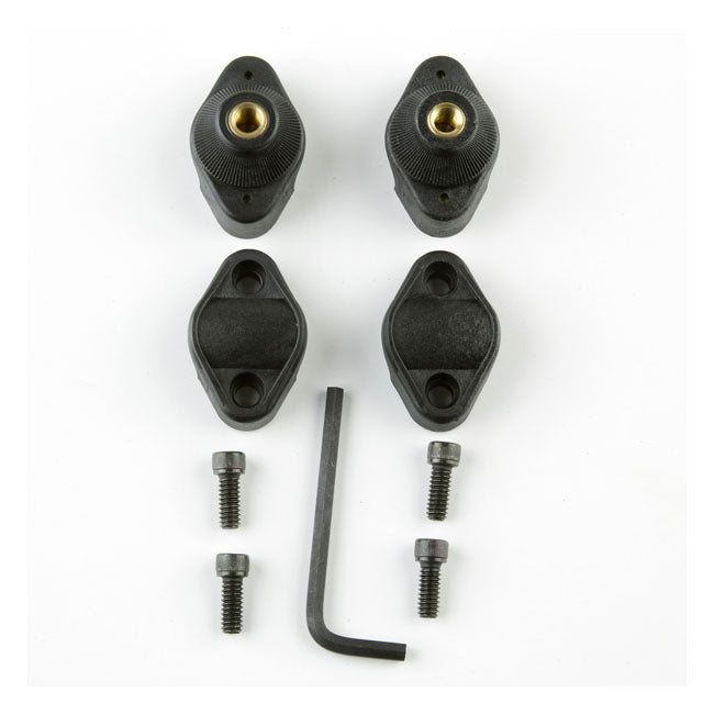 7/8"(22mm) Handlebar Clamps, Quickset Windshield Mount Kits National Cycle