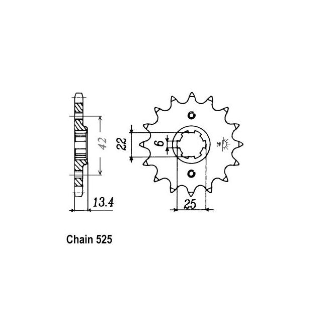 JT Front Sprocket 291.17 SPROCKETS TRANSMISSION Jt Sprockets