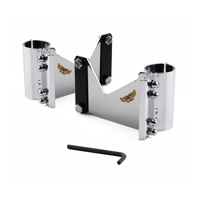 Nc Heavy Duty T Mount Kit, Straight Forks Windshield Mount Kits National Cycle