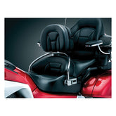 Kuryakyn, ''revolution'' driver backrest, black and chrome BACKRESTS Kuryakyn