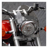 National Cycle Flyscreenr Ls Light Tint, Chrome Windshield National Cycle