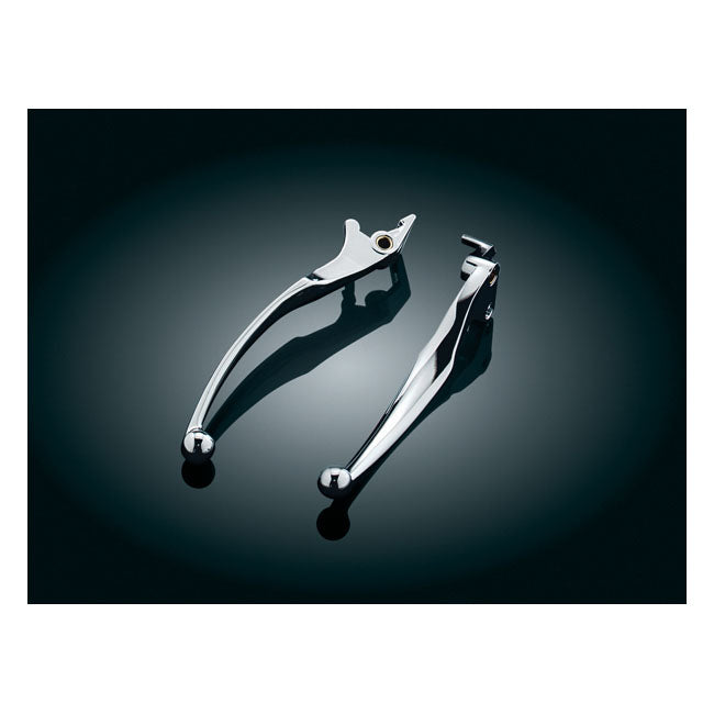 Kuryakyn, Wide style levers chrome HANDLEBAR LEVER SETS Kuryakyn