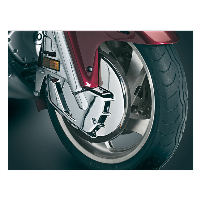 Kuryakyn, Rotor covers chrome BRAKE ROTORS MISC Kuryakyn