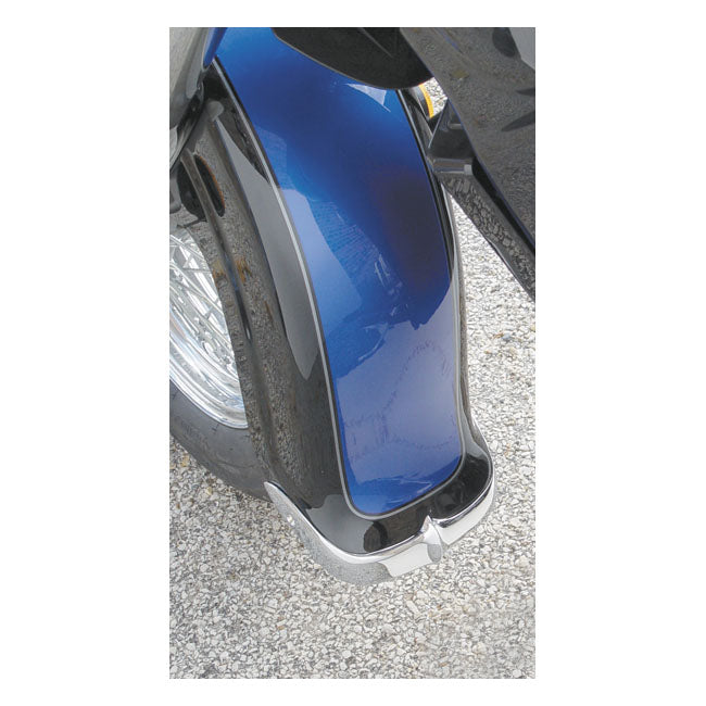 Nc Cast Front Fender Tip Set Chrome Fender Tips National Cycle