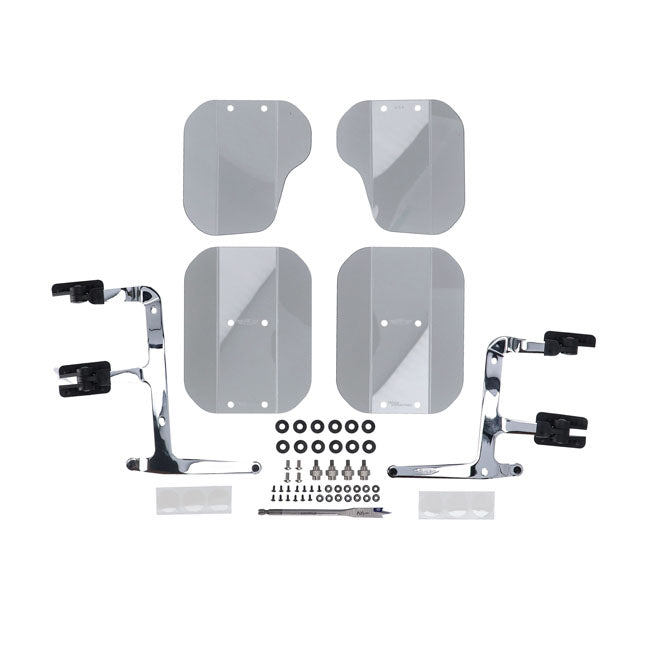 National Cycle Fairing Mount Wing Deflectors Medium Tinted Windshields Misc National Cycle